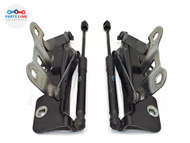 2013-22 Range Rover L405 Front Hood Bonnet Hinge Shock Set Black LRC 1AG L494 RR093025-239