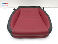 2022-25 LEXUS NX350 FRONT RIGHT SEAT COVER LOWER CUSHION COOLED LEATHER RED NX120225-007