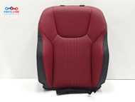 2022-25 LEXUS NX350 FRONT RIGHT UPPER CUSHION SEAT VENTED COVER RED USA NX120225-005