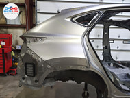 2022-25 LEXUS NX350 REAR RIGHT QUARTER PANEL FENDER STRUCTURAL CUT AWD SILVER NX120225-297