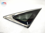 2022-25 LEXUS NX350 Rear Right Quarter Window Glass Corner Vent Trim Chrome OEM NX120225-293