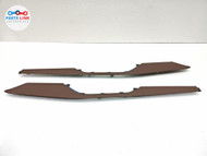 2021-25 MERCEDES GLE63 AMG S CENTER CONSOLE SIDE TRIM MOLDING BROWN SET W167 MB010826-120