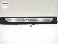 2019-25 BMW X7 FRONT RIGHT DOOR SILL SCUFF STEP PLATE TRIM COVER INDIVIDUAL G07 BX020826-057
