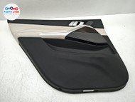 2019-22 BMW X7 REAR LEFT DOOR TRIM PANEL SPEAKER COVER CARD DRIVER G07 BX020826-096