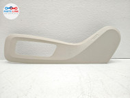 2019-22 BMW X7 FRONT LEFT SEAT SIDE PANEL SWITCH TRIM BEZEL BEIGE G07 X5 DRIVER BX020826-046