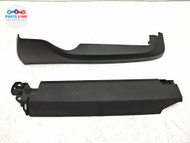 2019-25 BMW X7 FRONT RIGHT SIDE SEAT TRACK FRAME COVER TRIM PANEL SET Ebony G07 BX020826-002