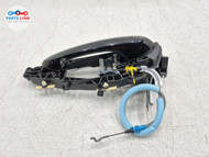 2019-25 BMW X7 FRONT LEFT DOOR HANDLE GRAB GRIP OPENER COMFORT G07 BLACK 475M BX020826-092