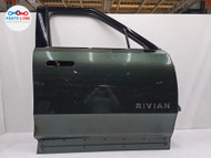 2022-24 RIVIAN R1T R1S FRONT RIGHT DOOR SHELL FRAME SKIN PASSENGER SIDE GREEN RV021326-084