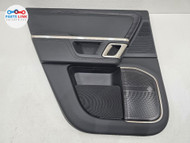 2022-24 RIVIAN R1T REAR LEFT DOOR TRIM PANEL SPEAKER COVER CARD DRIVER SIDE RV021326-063