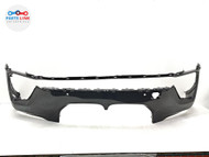 2019-22 BMW X7 FRONT BUMPER COVER SHELL FRAME LIP PANEL BLACK 475M OEM BX020826-221