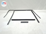 2019-25 BMW X7 REAR RIGHT DOOR WINDOW BELT WEATHERSTRIP MODLING FRAME SET G07 BX020826-047