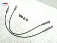 2022-24 RIVIAN R1T TAILGATE BACK DOOR CHECK STRAP CABLE STOPPER SET OEM RV021326-185