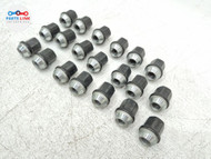 2022-24 RIVIAN R1T R1S WHEEL RIM BOLT LUG NUT BLACK SET GENUINE OEM RV021326-258