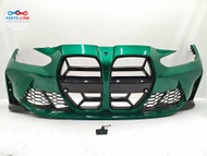 2021-25 BMW M4 COMPETITION FRONT BUMPER TRIM COVER PDC SENSORS CARBON FIBER G82 BM012026-130