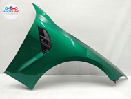 2021-25 BMW M4 FRONT RIGHT FENDER WING PANEL COVER COMPETITION GREEN C4G G82 OEM BM012026-121