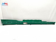 2021-25 BMW M4 RIGHT ROCKER SIDE SKIRT TRIM MOLDING COVER GREEN COUPE COMP G82 BM012026-138