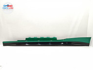 2025 BMW M4 LEFT ROCKER DRIVER SIDE TRIM PANEL SKIRT GREEN MOLDING ASSY COMP G82 BM012026-137
