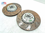 2021-25 BMW M4 COMP FRONT DISC BRAKE CALIPER RIGHT LEFT SET 3.0L G82 7K OEM BM012026-136