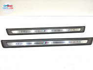 2022-25 BMW M4 COMP DOOR SILL SCUFF STEP TRIM PLATE COVER COUPE G82 SET OEM BM012026-050