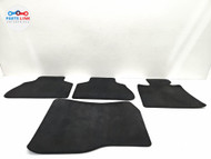 2019-2023 BMW X5 G05 FRONT & REAR FLOOR CARPET MAT LINER COVER BLACK SET OEM BX040826-012