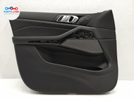 2019-2022 BMW X5 G05 FRONT LEFT DRIVER SIDE DOOR PANEL COVER TRIM BLACK OEM BX040826-088