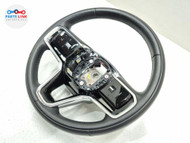 2021-23 LAND RANGE ROVER EVOQUE STEERING WHEEL PERFORATED LEATHER W/ PADDLE OEM EQ040826-140