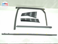 2024-25 MAZDA CX-90 REAR LEFT DOOR WINDOW TRIM MOLDING APPLIQUE FRAME SET OEM MZ041526-051