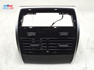2019-2025 BMW X5 G05 CENTER CONSOLE BACK TRIM BEZEL COVER & AIR VENT GRILLE OEM BX040826-124