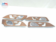 2020-2025 MERCEDES-BENZ GLS580 FRONT & REAR DOOR PANEL SEAT SWITCH BEZEL SET OEM MB042026-020