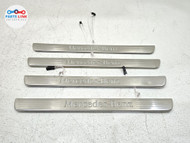 2020-2025 MERCEDES-BENZ GLS580 FRONT & REAR SIDE DOOR SILL SCUFF PLATE SET OEM MB042026-138
