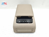 2021 LEXUS LS500 REAR SEAT ARMREST CUPHOLDER CONSOLE SWITCH BUTTONS ARM REST TAN LS050126-080