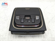 2021-22 LEXUS LS500 FRONT OVERHEAD CONSOLE DOME LIGHT SUNROOF SWITCH SOS BUTTONS LS050126-160