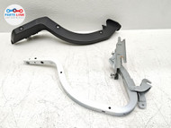 2018-25 LEXUS LS500 REAR RIGHT TRUNK LID HINGE LEVER COVER PASSENGER WHITE SET LS050126-222