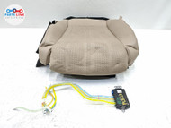 2021-25 LEXUS LS500 FRONT LEFT SEAT COVER LOWER CUSHION TAN HEATED COOLED TRIM LS050126-084