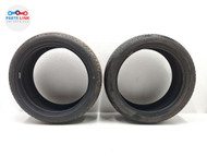 2) TWO USED TIRES BRIDGESTONE TURANZA 245/45RF20 99V 9/32 90% EL450 SET-2 LS050126-354