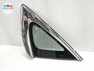2018-25 LEXUS LS500 REAR RIGHT QUARTER VENT GLASS TRIM PASSENGER ASSEMBLY OEM LS050126-335
