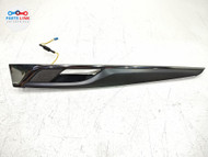 2018-23 BMW M5 COMPETITION REAR LEFT SIDE DOOR PANEL TRIM MOLDING W/ HANDLE OEM BM052826-022