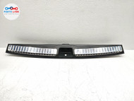 2021-25 MERCEDES GLE53 AMG REAR TRUNK SILL SCUFF STEP PLATE LATCH COVER SUV OEM GL050826-012