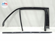 2021-25 MERCEDES GLE53 AMG REAR RIGHT DOOR WINDOW TRIM APPLIQUE FRAME SET SUV GL050826-067