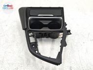 2015 BMW M3 FRONT CENTER CONSOLE DUAL DRINK CUPHOLDER CUP HOLDER W/ TRAY OEM BM051526-109