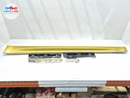 2015-2018 BMW M3 LEFT SIDE LOWER ROCKER PANEL W/ SUPPORT MOUNT BRACKET SET OEM BM051526-124
