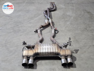 2015-2018 BMW M3 F80 EXHAUST SYSTEM MUFFLER W/ PIPE TUBE & TIPS OEM BM051526-187