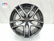 2021-25 MERCEDES GLE53 AMG FRONT WHEEL RIM MACHINED BLACK OEM 21X10 21" 5 SPOKE GL050826-164