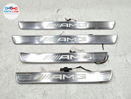2021-25 MERCEDES GLE53 AMG FRONT REAR DOOR SILL SCUFF STEP PLATE TRIM COVER SET GL050826-153