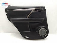 2018-2022 LEXUS RX350 F SPORT REAR LEFT SIDE DOOR PANEL COVER TRIM BLACK OEM RX052826-019