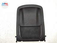 2019-24 BMW X4 M40i FRONT SEAT TRIM BACK COVER BOARD PANEL POCKET NET G02 BX040126-057