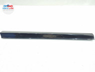 2019-24 BMW X4 M40i FRONT LEFT DOOR MOLDING DRIVER APPLIQUE BLACK 475M G02 BX040126-058