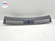2018-2020 RANGE ROVER VELAR LIFTGATE TAILGATE BACK DOOR SILL SCUFF PLATE OEM VL051626-005