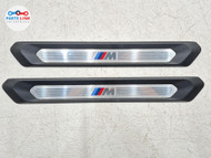 2019-24 BMW X4 M40i Front Door Entrance Trim Cover Door Sill Set M-Sport G02 X3 BX040126-115