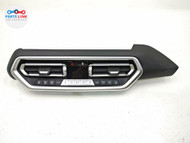 2022-24 BMW X4 M40i CENTER DASH AC VENT GRILLE CLIMATE CONTROL PANEL HVAC G02 BX040126-127